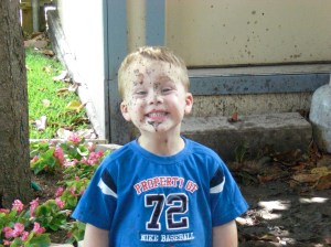 He was alone for 5 minutes